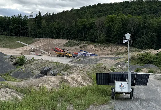 Quarry & Mine Security Surveillance